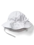 Gap Twill Floppy Hat - White