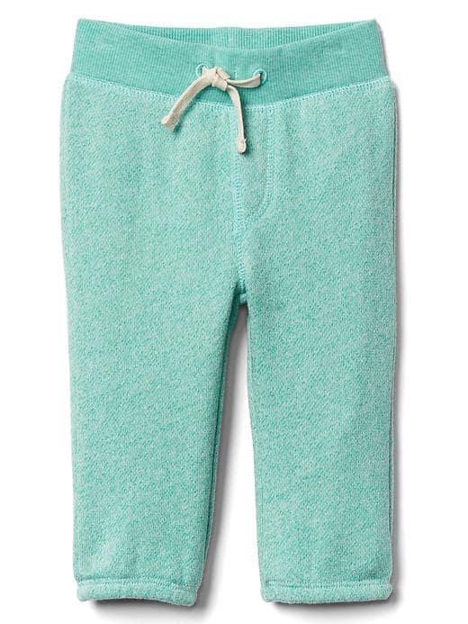 Gap Marl Terry Sweats - Turquoise