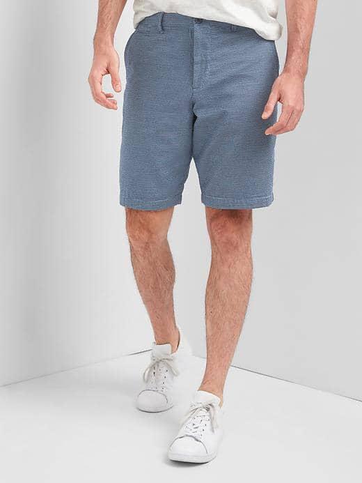 Gap Men Vintage Wash Shorts 10 - Blue/navy