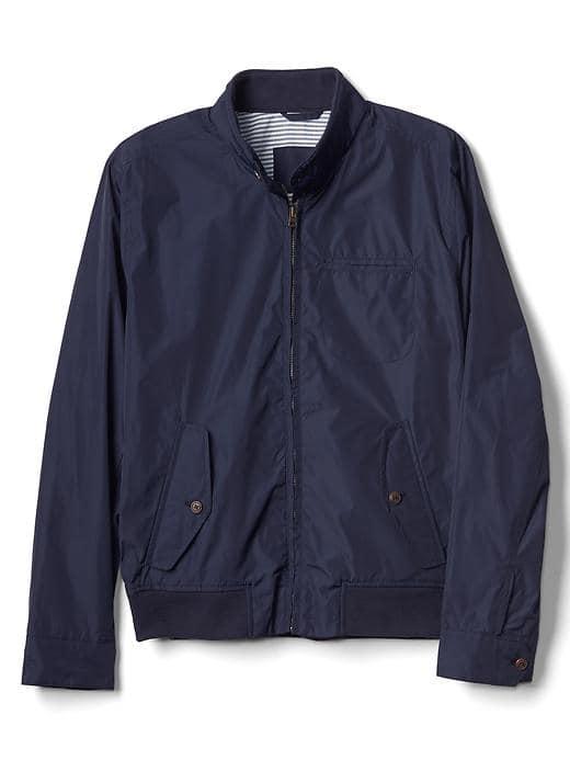 Gap Men Lightweight Harrington Jacket - Tapestry Navy