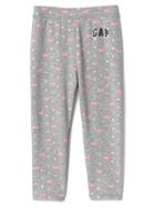 Gap Logo Print Soft Terry Capris - Bow Print