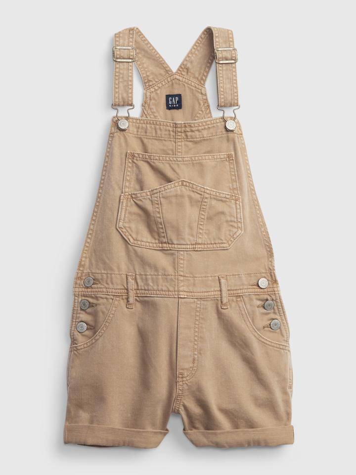 Kids Denim Shortall With Washwell