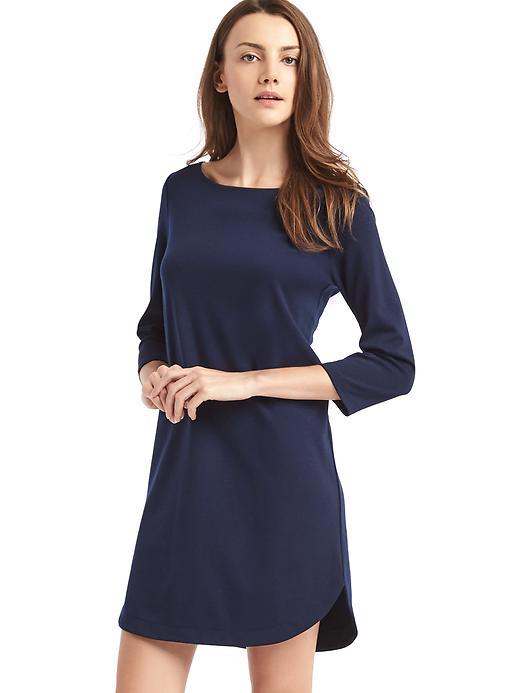 Gap Women Boatneck Shift Dress - Dark Night