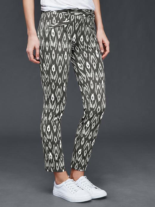 Gap Women Bi Stretch Skinny Ankle Pants - Ikat