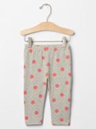 Gap Print Leggings - Gray