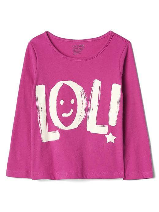 Gap Embellished Graphic Tee - Lol