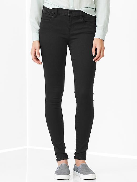 Gap 1969 Super Stretch Legging Jeans - True Black