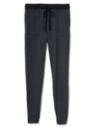 Gap Women French Terry Utility Joggers - Washed Black