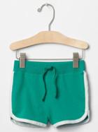Gap Terry Dolphin Shorts - Deluxe Green