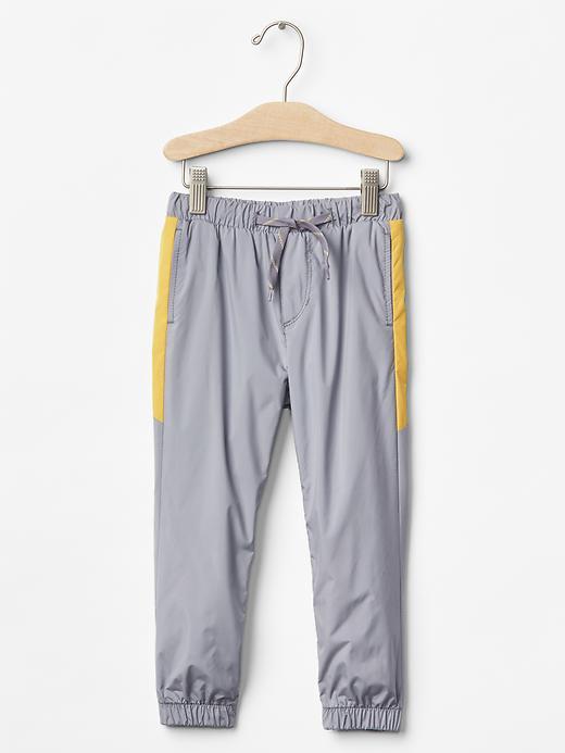 Gap Jersey Lined Joggers - Cool Grey