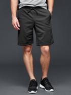 Gap Men Fit Fleece Shorts - True Black