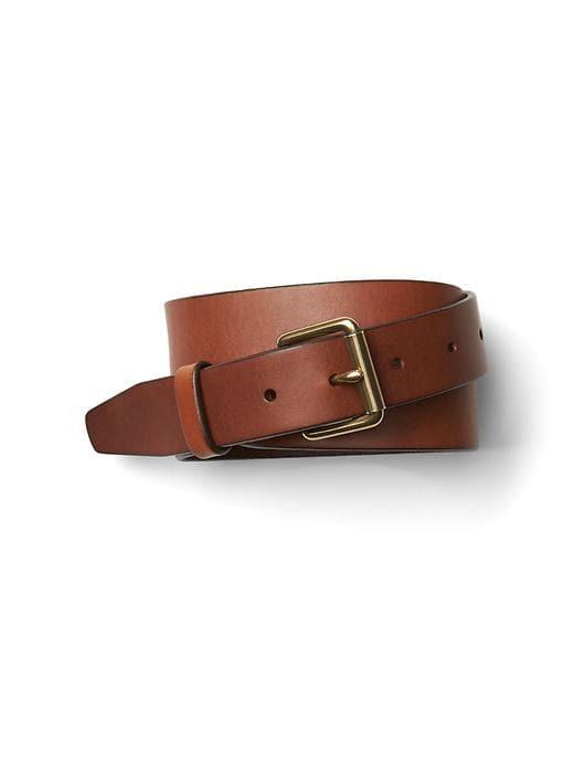 Gap Men Chino Roller Belt - Papaya Reddish Brown