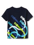 Gap Sport Graphic Short Sleeve Tee - Blue Galaxy