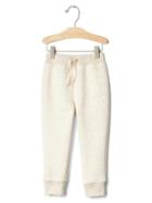 Gap Quilted Joggers - Oatmeal Heather