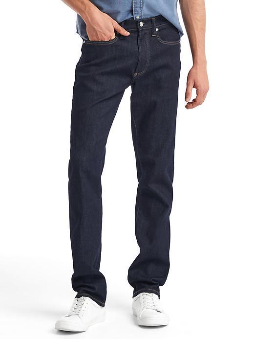 Gap Men High Stretch 1969 Slim Fit Jeans - Resin Rinse