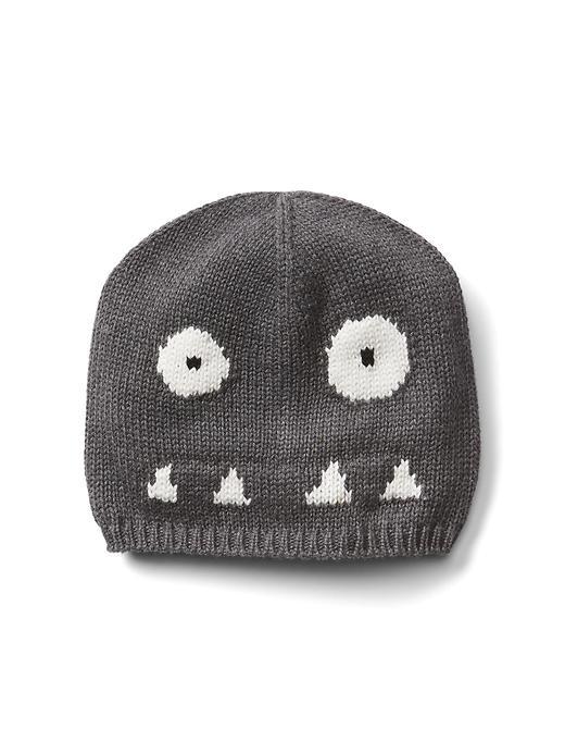 Gap Spooky Monster Beanie - Charcoal