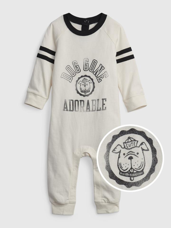 Baby 100% Organic Cotton Graphic One-piece