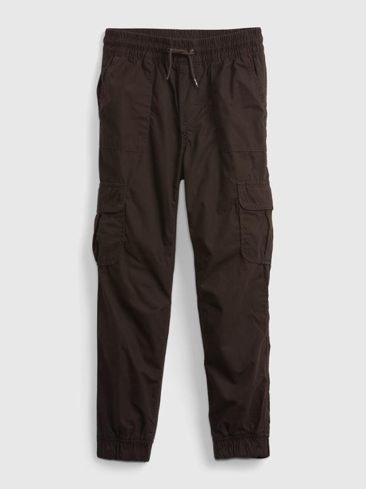 Kids Jersey-lined Cargo Joggers