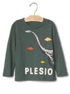 Gap Extinct Glow In The Dark Tee - Vintage Green