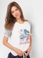 Gap Women Aloha Raglan Sleep Tee - White