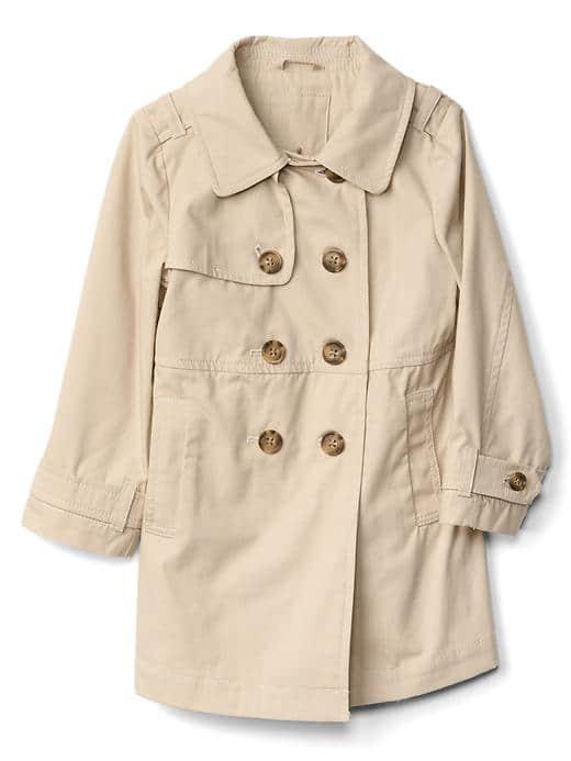 Gap Trench Coat - Sand Khaki