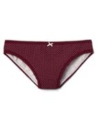 Gap Women Low Rise Bikini - Tiny Dots Carmenere