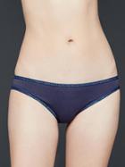 Gap Women Metallic Trim Cheeky Bikini - Dark Indigo