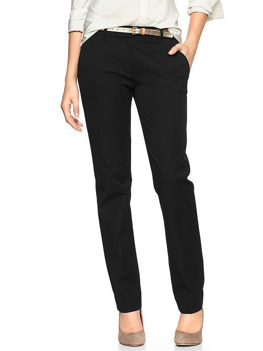 Gap Women True Straight Pants - True Black
