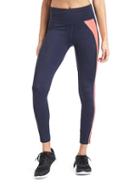 Gap Women Gapfit Blackout Gfast Stripe High Rise Leggings - Sunset Glow
