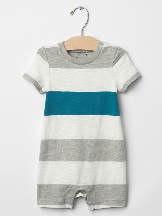 Gap Bold Stripe Short One Piece - Stripe