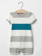 Gap Bold Stripe Short One Piece - Stripe