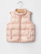 Gap Coldcontrol Max Puffer Vest - Pink Champagne