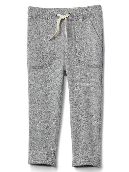 Gap Sweater Fleece Pants - Light Heather Grey