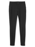 Gap Women High Rise Skinny Fit Twill Pants - True Black