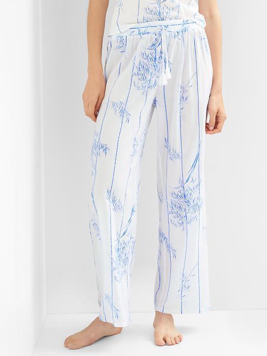 Gap Women Dreamwell Sleep Pants - Striped Bamboo