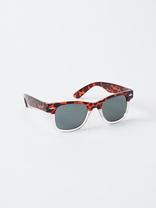 Gap Faux Tortoise Retro Sunglasses - Tortoise