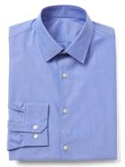 Gap Men Supima Cotton Standard Fit Shirt - Blue