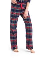Gap Women + Pendleton Flannel Sleep Pants - Navy Plaid