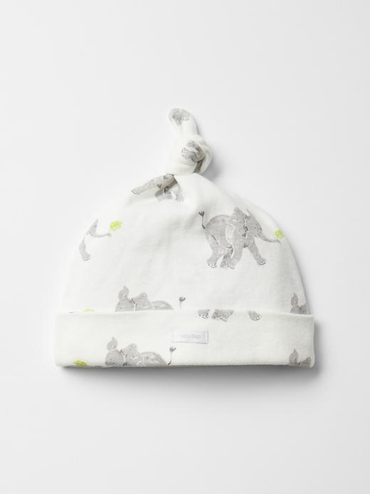 Gap Elephant Knot Hat - White