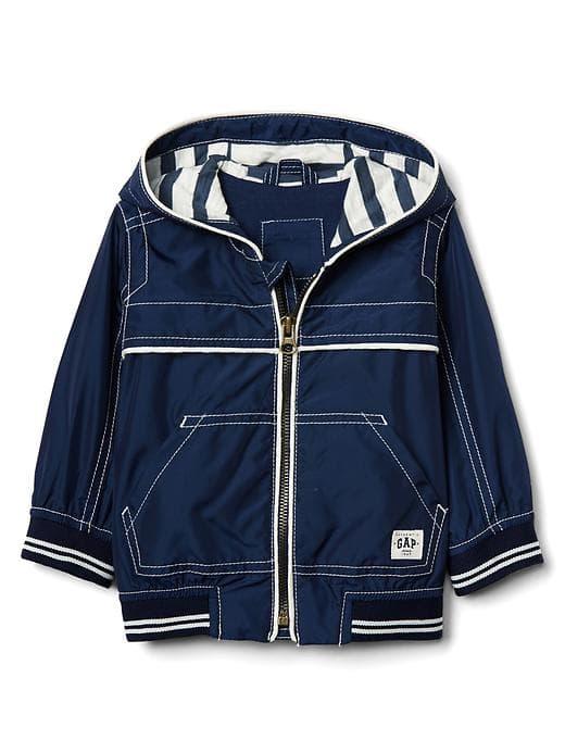 Gap Jersey Lined Windbreaker - Night