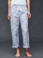 Gap Women Floral Print Pants - Barbara Bloom
