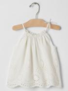 Gap Eyelet Spaghetti Strap Top - New Off White