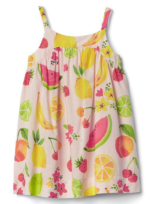 Gap Fruity Spaghetti Dress - Pink Cameo