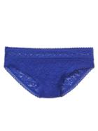 Gap Women Supersoft Lace Bikini - Active Blue