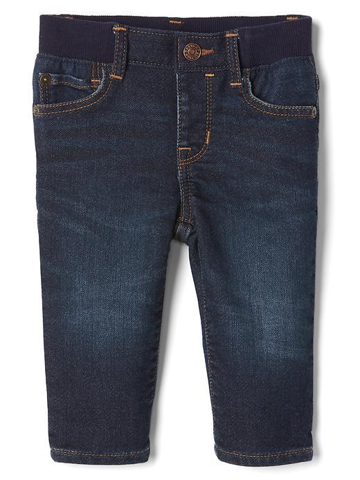 Gap 1969 First Supersoft Straight Jeans - Dark Wash