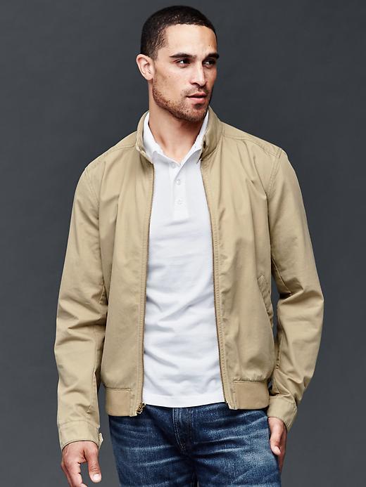 Gap Men Cotton Harrington Jacket - Chino Academy