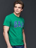 Gap Men Arch Logo Graphic T Shirt - Varsity Green