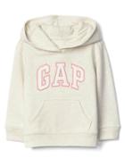 Gap Logo Pullover Hoodie - New Heather Grey