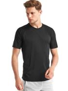 Gap Men Aeromesh Crewneck T Shirt - True Black
