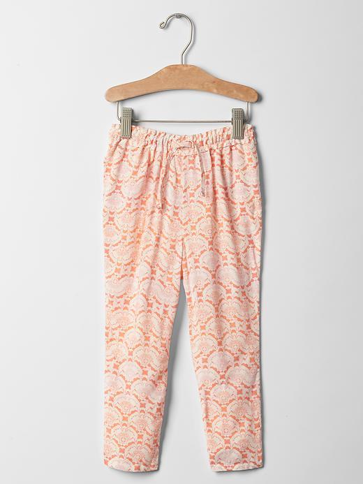 Gap Floral Mosaic Pants - Peachy Keen